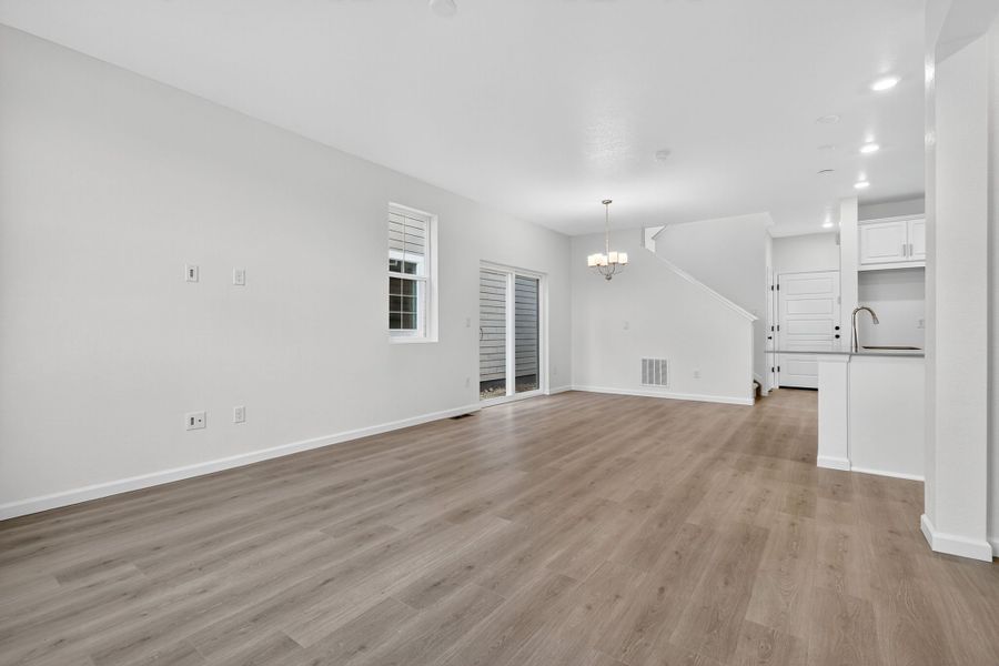 Spacious, unfurnished interior of a new home in Parterre Horizon Collection, Thornton (Image 11).