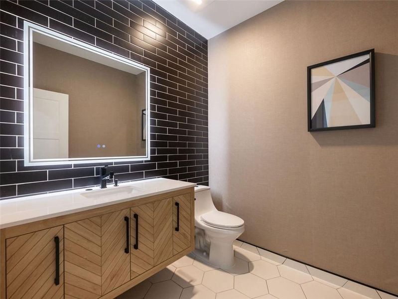 Furnished interior view inside a new home in , Cumming (Image 17).