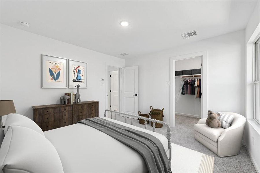 Furnished interior view inside a new home in Aspire at Noble Ridge, Howe (Image 16). Furnished interior view inside a new home in Aspire at Noble Ridge, Howe (Image 16).