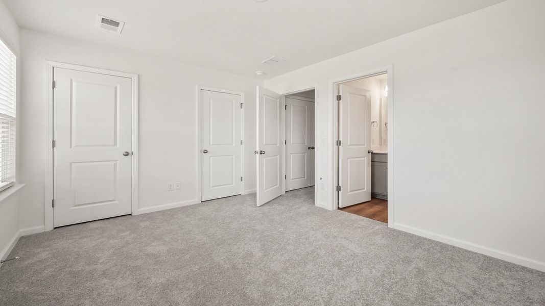 Primary Suite in Hayden Floorplan at Clear Springs Townhomes