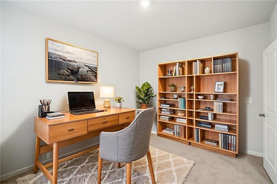 Furnished interior view inside a new home in Hemingway - Reserve Series, Cumming (Image 7).