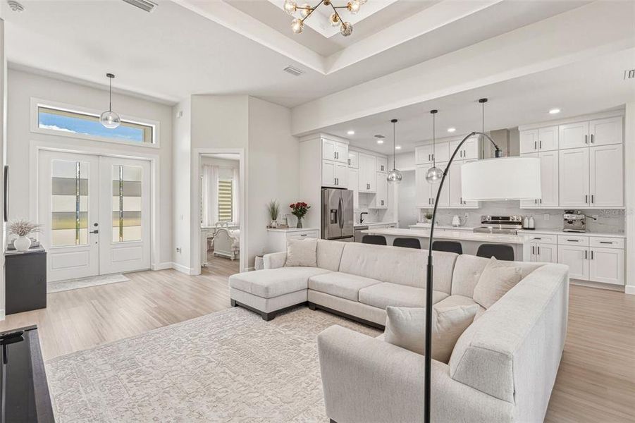Furnished interior view inside a new home in , North Port (Image 15).