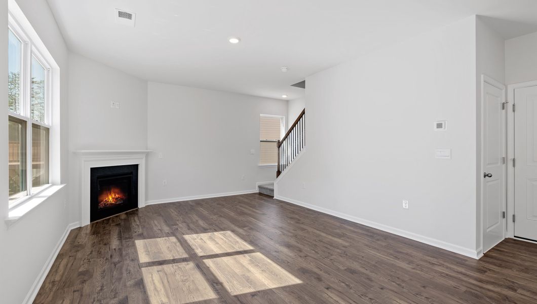 Spacious, unfurnished interior of a new home in Spring Ridge, Anderson (Image 18).