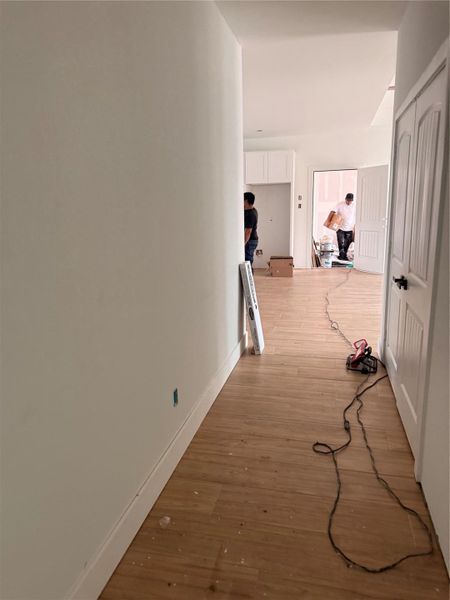 In-progress construction of a new home in , Damon, TX (Image 7).