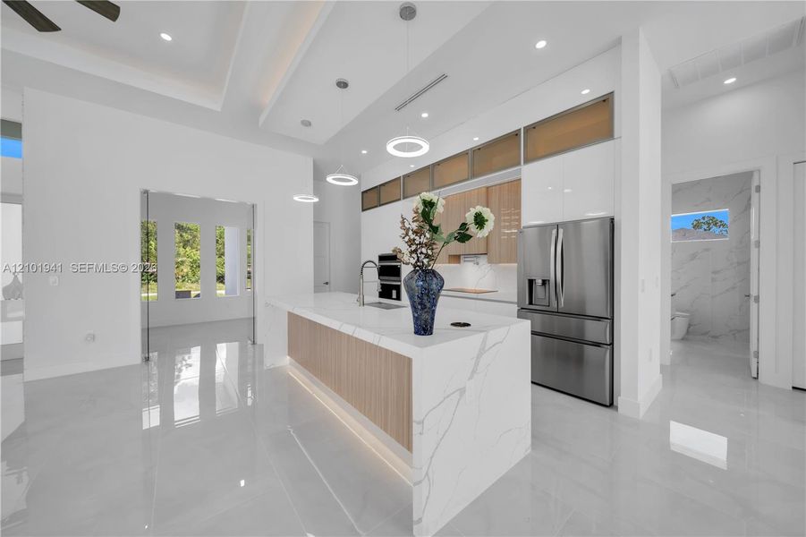 Furnished interior view inside a new home in , Lehigh Acres (Image 13).