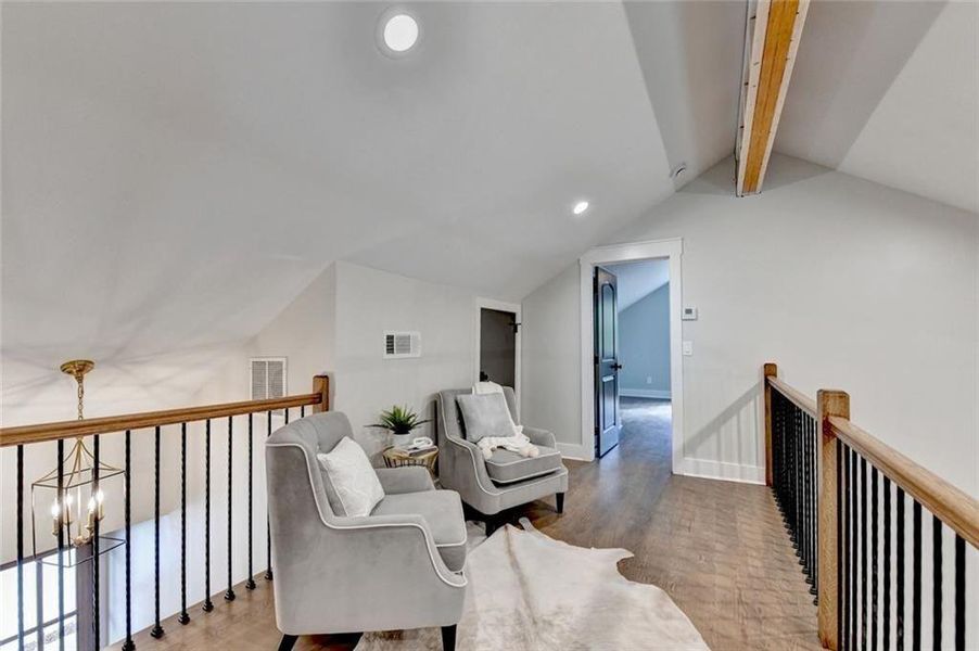 Furnished interior view inside a new home in , Atlanta (Image 7).