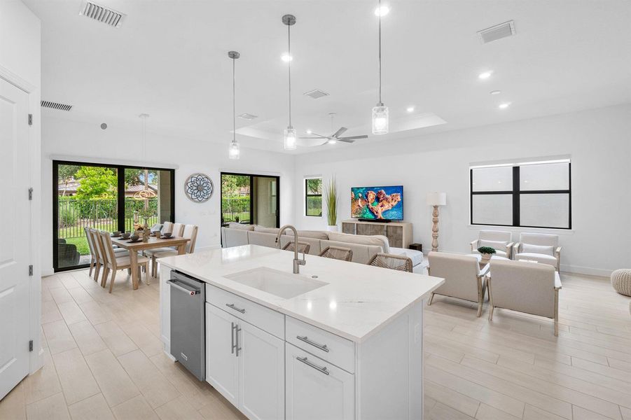 kitchen/great room kitchen/great room