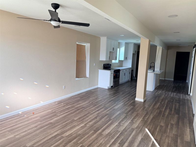 Open concept living room/kitchen Open concept living room/kitchen
