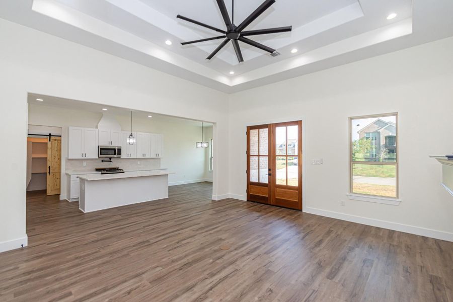 Furnished interior view inside a new home in , Crosby (Image 8). Furnished interior view inside a new home in , Crosby (Image 8).