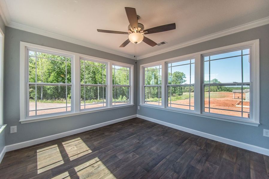 Representative unfurnished interior of a home built from the Jackson by Enchanted Homes in Lonesome Dove, San Antonio (Image 37).