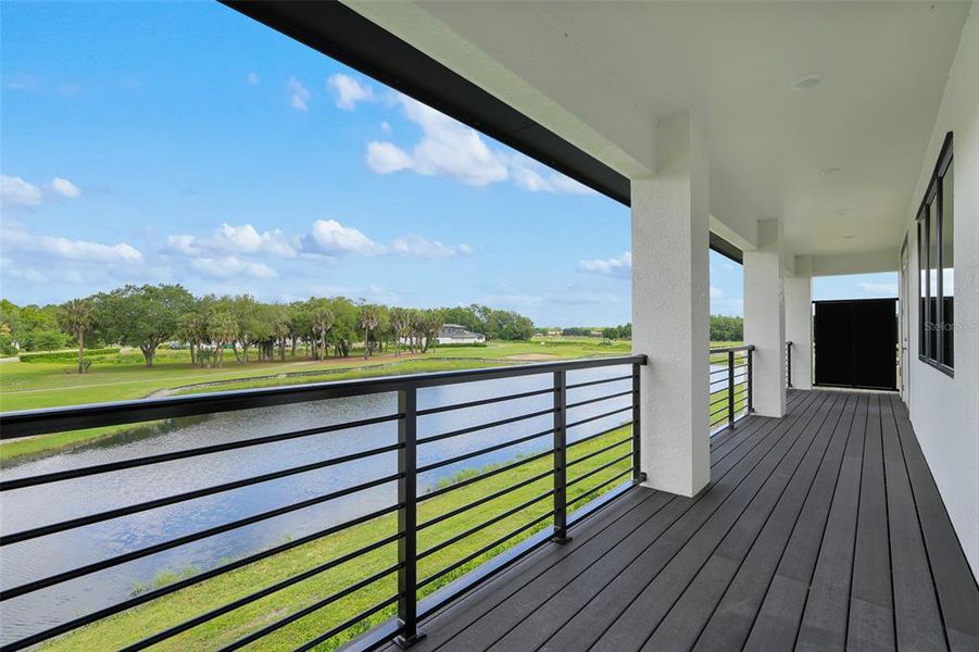 Exterior details and patio area of a home in Hampton Green at Providence, Davenport (Image 31).