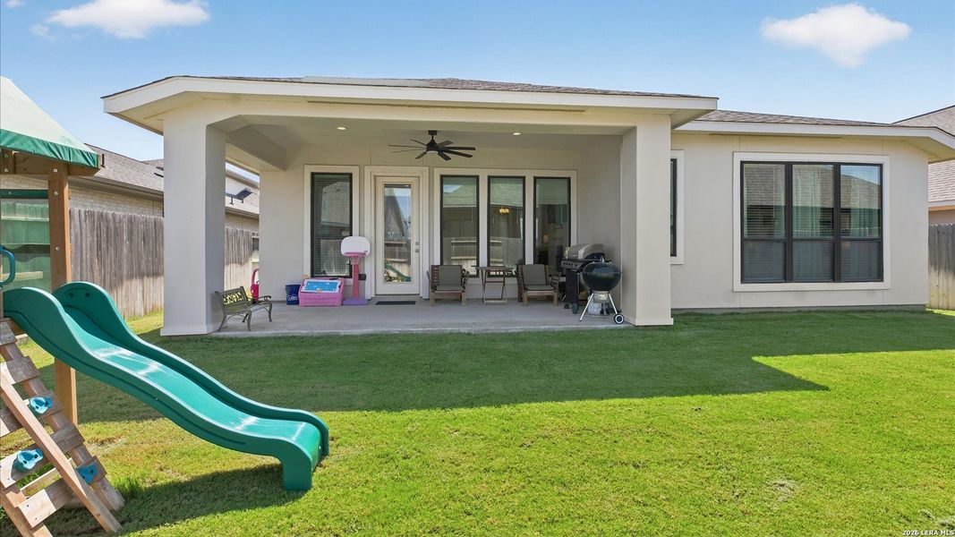 Exterior details and patio area of a home in Veramendi, New Braunfels (Image 3). Exterior details and patio area of a home in Veramendi, New Braunfels (Image 3).