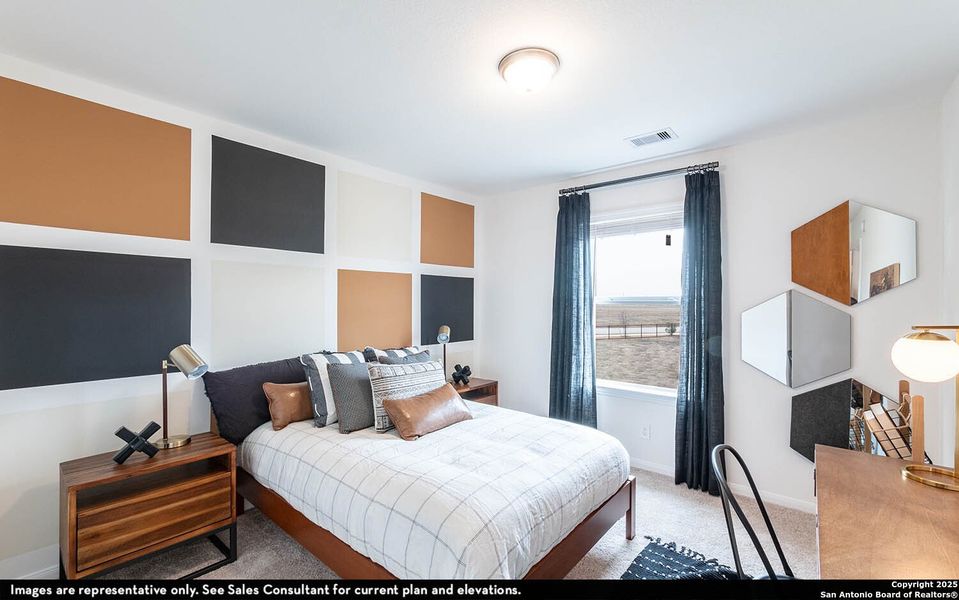 Furnished interior view inside a new home in Garden Grove, San Antonio (Image 2). Furnished interior view inside a new home in Garden Grove, San Antonio (Image 2).