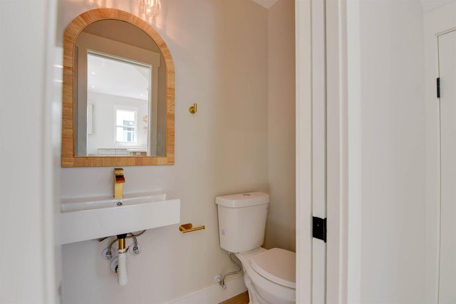 Half bathroom