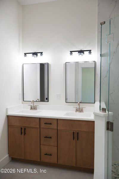 Furnished interior view inside a new home in , Hilliard (Image 11).