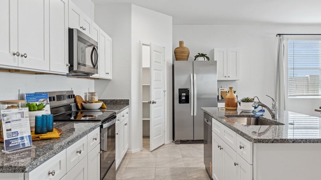 Furnished interior view inside a new home in Heartland Ranch, Coolidge (Image 6).