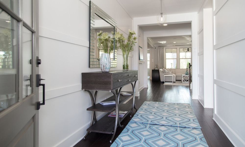 Representative furnished interior of a home built from the Newport II by Classica Homes in McLean - Hunts Point, Belmont (Image 7).