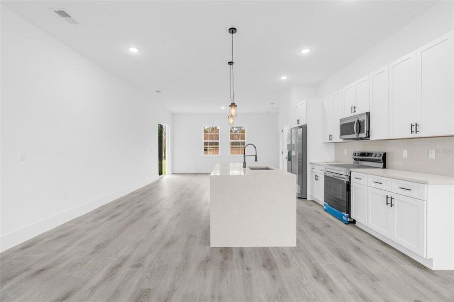 Furnished interior view inside a new home in , Ocala (Image 6). Furnished interior view inside a new home in , Ocala (Image 6).