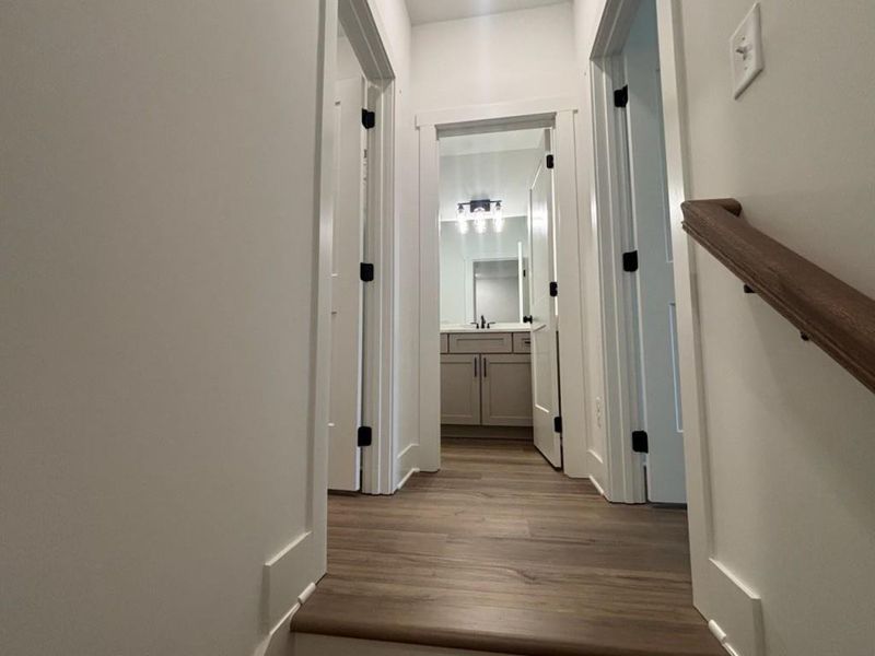 Spacious, unfurnished interior of a new home in Pinegate, Covington (Image 27). Spacious, unfurnished interior of a new home in Pinegate, Covington (Image 27).