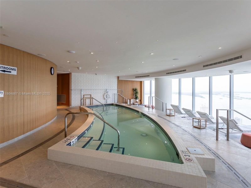 Furnished interior view inside a new home in , Miami (Image 15).