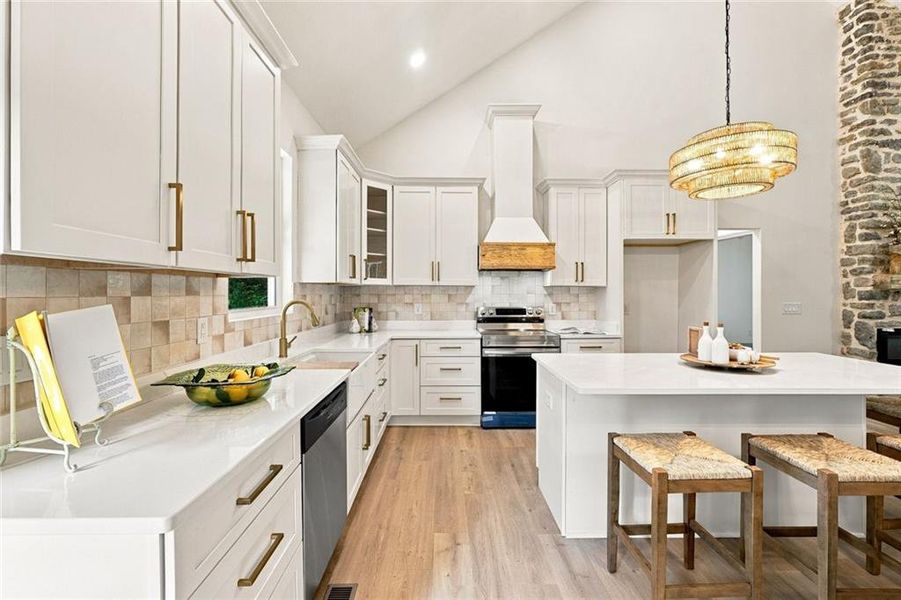 Furnished interior view inside a new home in , Resaca (Image 5).