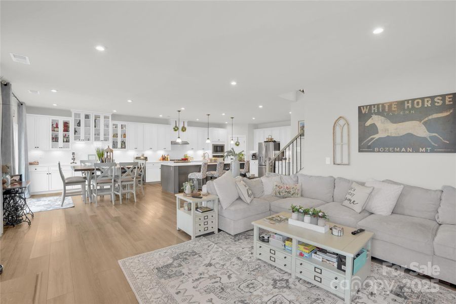 Furnished interior view inside a new home in Springshire Creek, Indian Trail (Image 28).