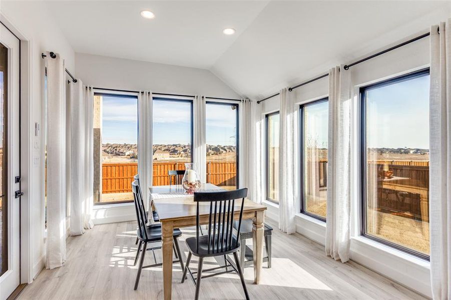 Furnished interior view inside a new home in Ventana, Fort Worth (Image 17).