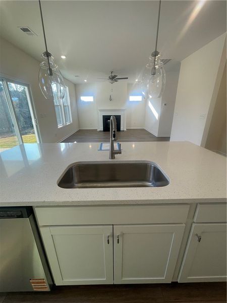 Close-up of interior finishes inside a home in Springwood Grove, Central (Image 19).