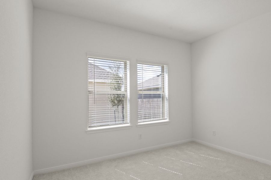 Representative unfurnished interior of a home built from the Oak by Pacesetter Homes in Blanco Vista, San Marcos (Image 26). Representative unfurnished interior of a home built from the Oak by Pacesetter Homes in Blanco Vista, San Marcos (Image 26).
