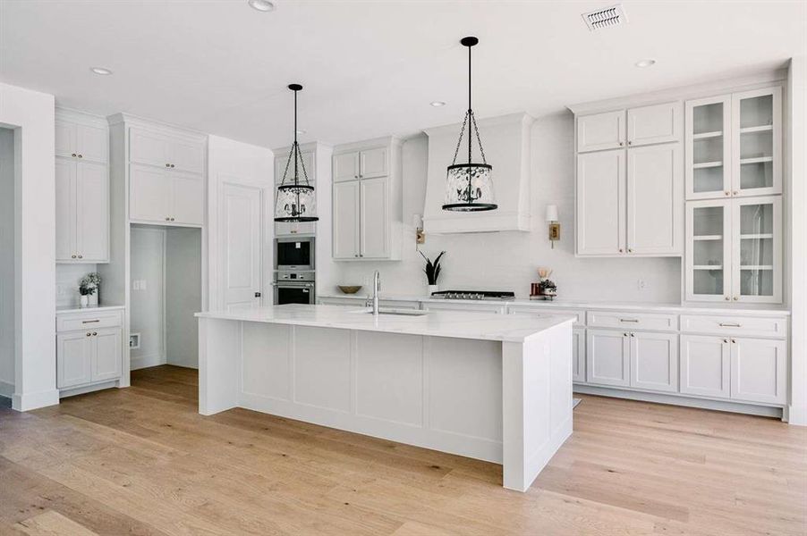 Furnished interior view inside a new home in , Aledo (Image 8).