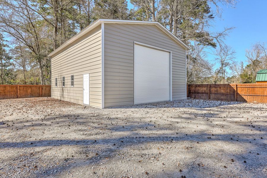Exterior details and patio area of a home in , Holly Hill (Image 27). Exterior details and patio area of a home in , Holly Hill (Image 27).