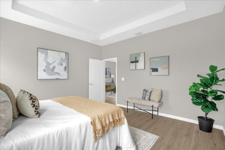 Furnished interior view inside a new home in , Ocala (Image 8).