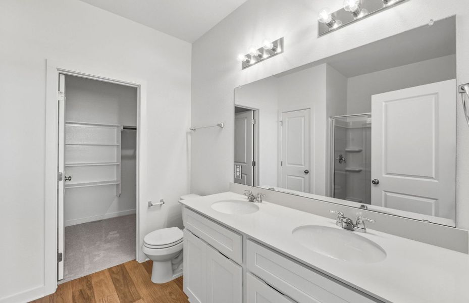 Furnished interior view inside a new home in Larson Crossing, Elgin (Image 9).