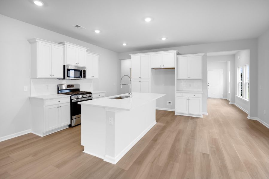 Furnished interior view inside a new home in Horizons at Summers Corner | 55+, Summerville (Image 4).