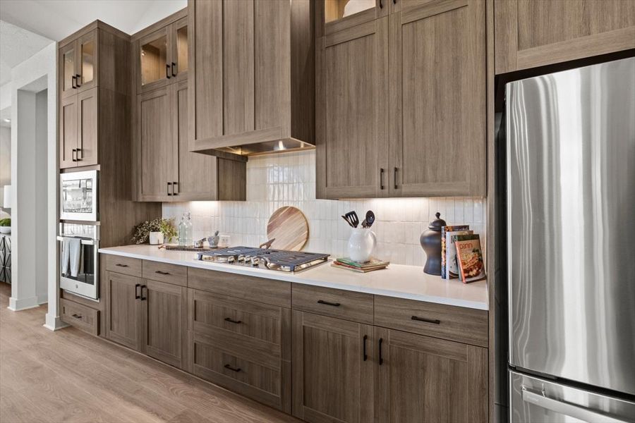 Furnished interior view inside a new home in Berry Creek Highlands, Georgetown (Image 17). Furnished interior view inside a new home in Berry Creek Highlands, Georgetown (Image 17).