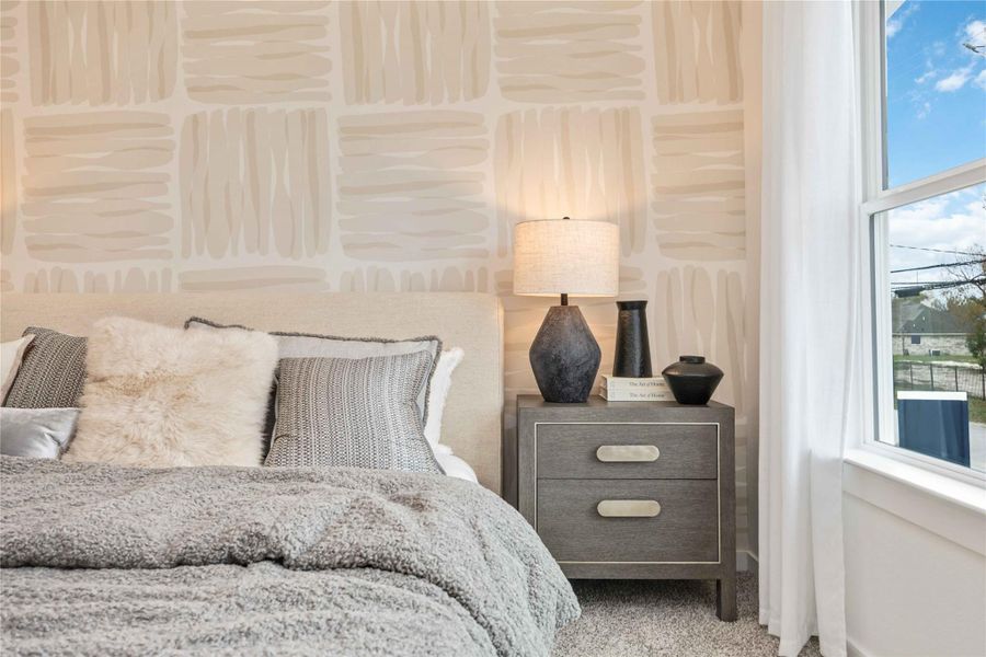 Close-up of interior finishes inside a home in Highland Court, Houston (Image 19).