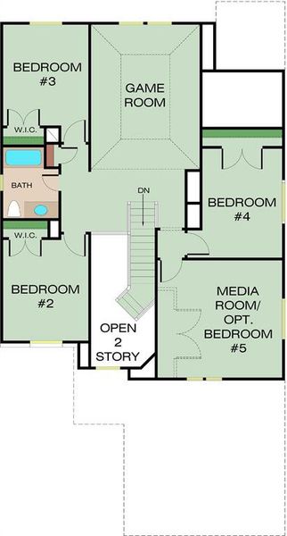 Wheeler Floor Plan 2nd Floor