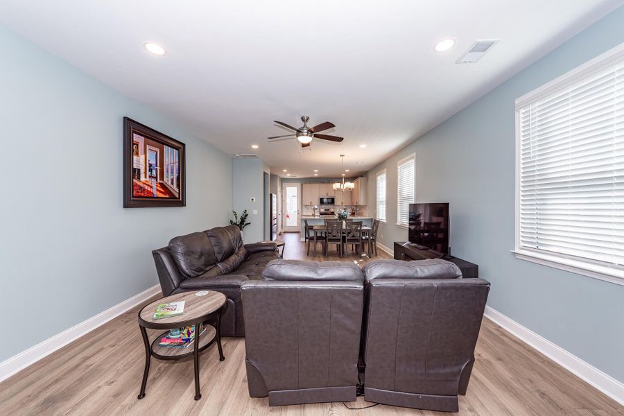 Furnished interior view inside a new home in High Point at Foxbank, Moncks Corner (Image 26).