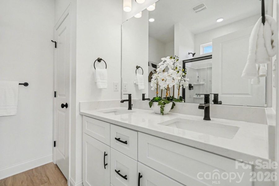 Furnished interior view inside a new home in , Kannapolis (Image 16). Furnished interior view inside a new home in , Kannapolis (Image 16).