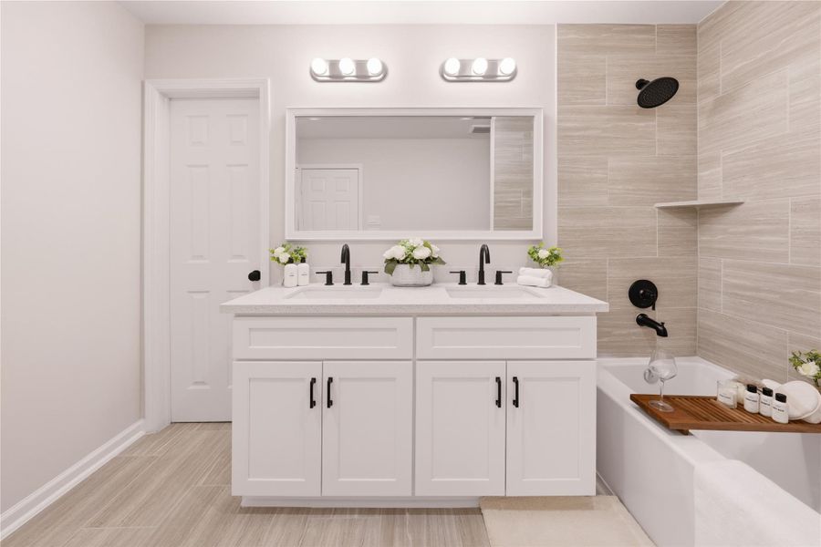 Another view of the primary bedroom. From a previous project with a similar floor plan Another view of the primary bedroom. From a previous project with a similar floor plan