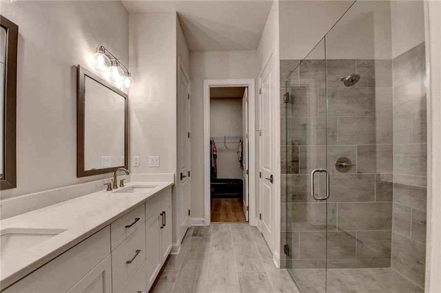 Furnished interior view inside a new home in , Canton (Image 9).