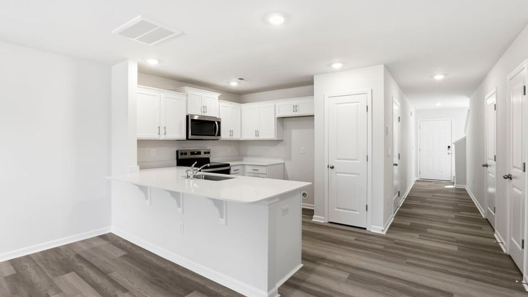 Furnished interior view inside a new home in Baxter Village, Boiling Springs (Image 7). Furnished interior view inside a new home in Baxter Village, Boiling Springs (Image 7).