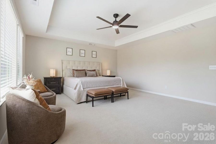 Furnished interior view inside a new home in , Charlotte (Image 26).