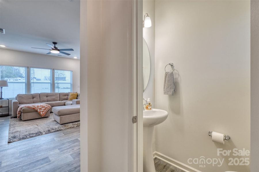 Furnished interior view inside a new home in , York (Image 19). Furnished interior view inside a new home in , York (Image 19).