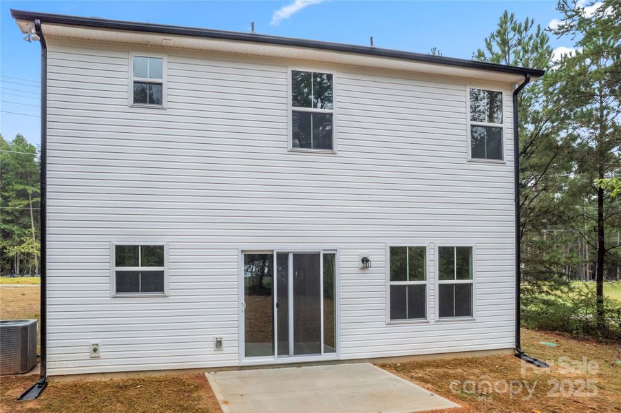 Exterior details and patio area of a home in , Mooresville (Image 4).