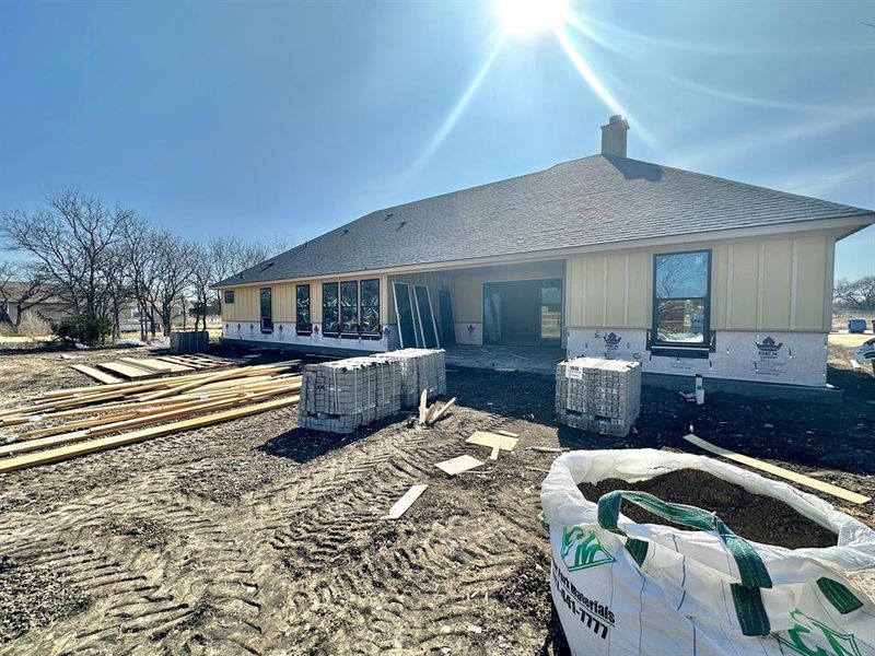In-progress construction of a new home in , Fort Worth, TX (Image 10). In-progress construction of a new home in , Fort Worth, TX (Image 10).