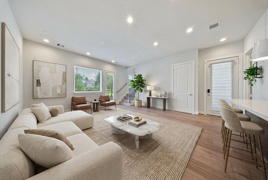 Living Room [Virtually Staged]