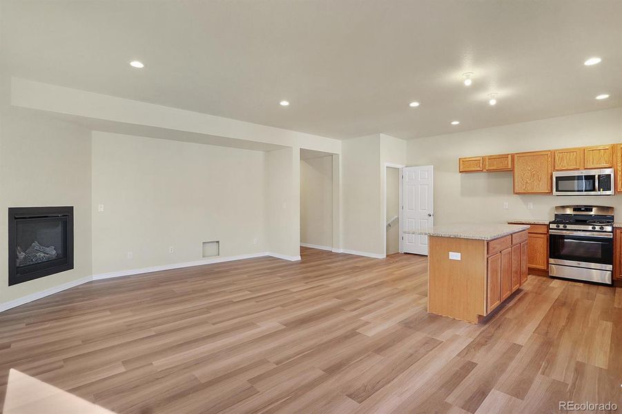 Open main level is great for entertaining Open main level is great for entertaining