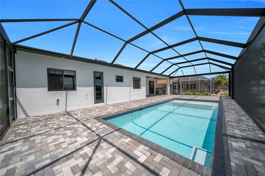 Exterior details and patio area of a home in , Port Charlotte (Image 4). Exterior details and patio area of a home in , Port Charlotte (Image 4).