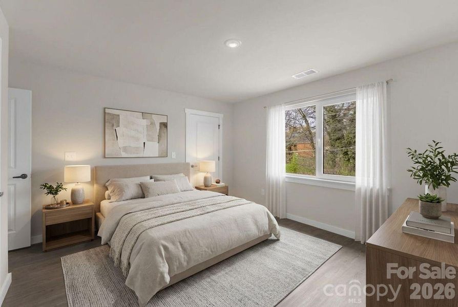 Furnished interior view inside a new home in , Statesville (Image 4).